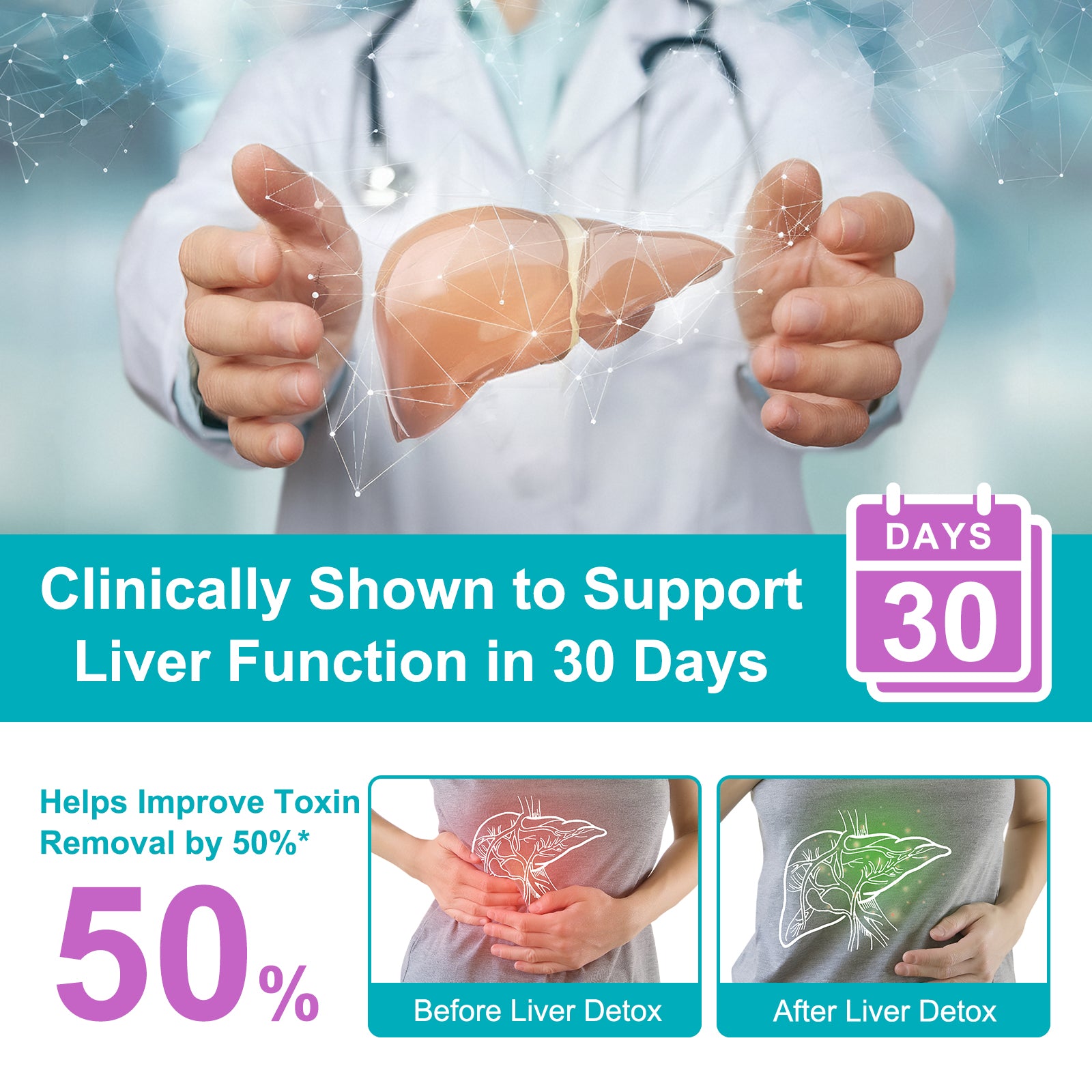 acentiallabs LIVER DETOX & CLEANSE GUMMIES 14-in-1 Liver Support Formula 60 Gummies Bottled Gummies