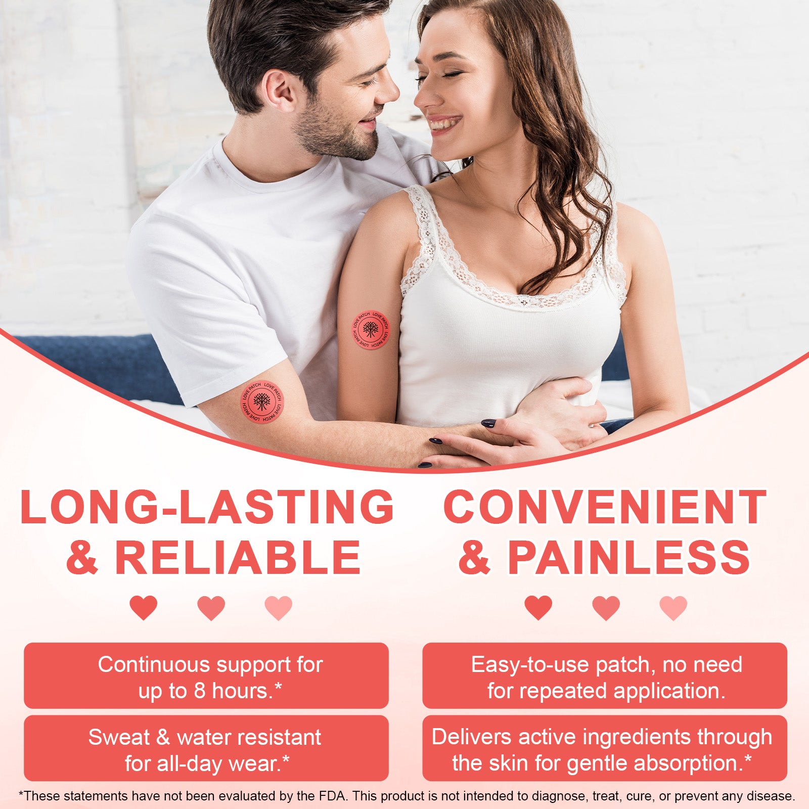 acentiallabs LOVE PATCHES ENERGY I DESIRE I VITALITY  30Patches