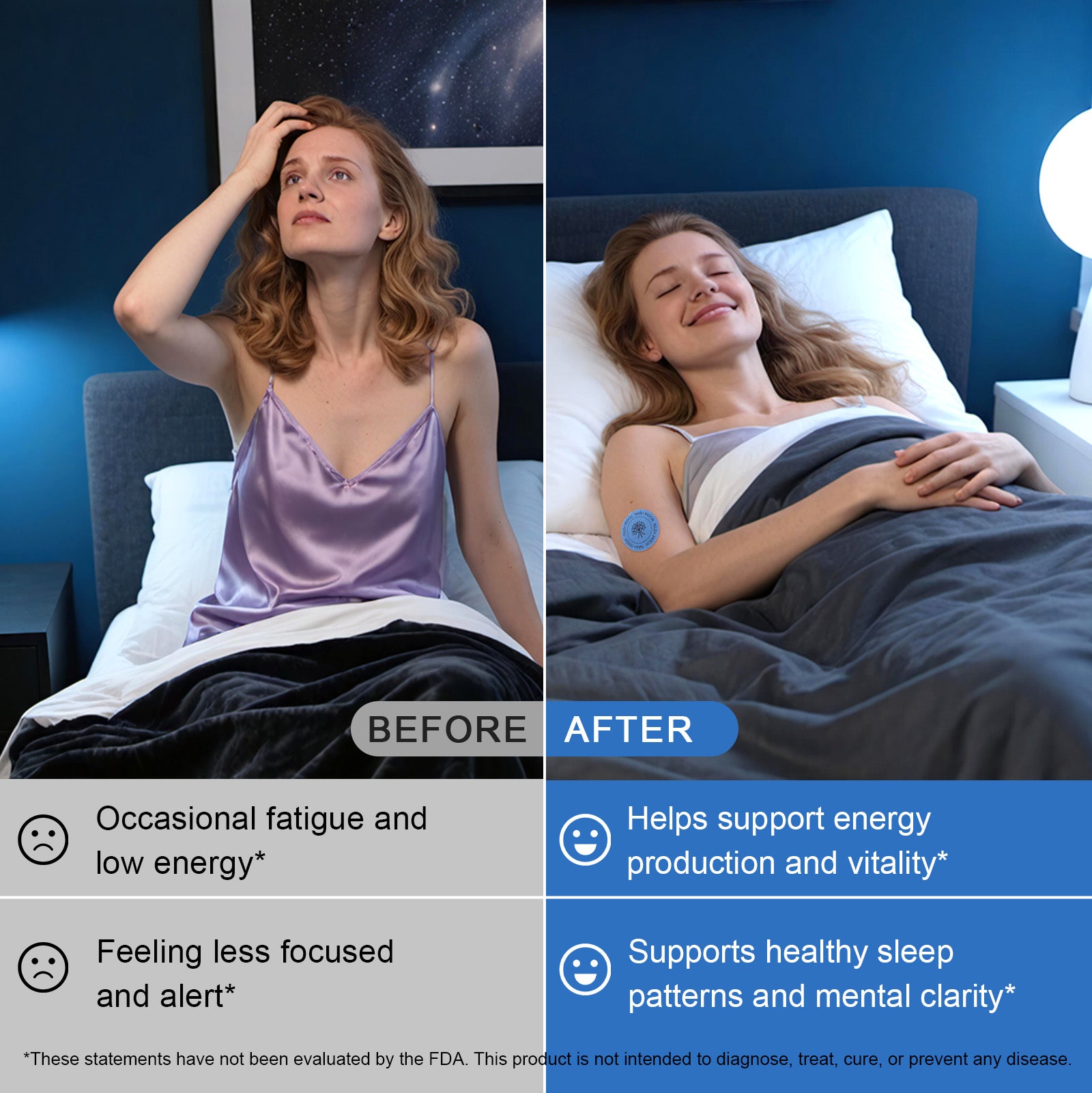 acentiallabs NAD+ PATCHES ANTI-AGING I LONGEVITY I REPAIR 30 Patches